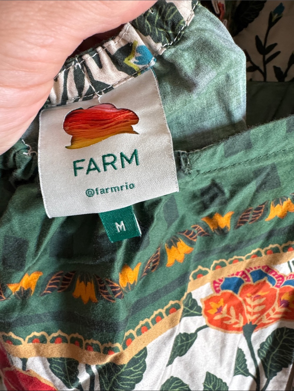 Farm Rio Garden Tapestry Maxi Dress - Picture 8 of 10